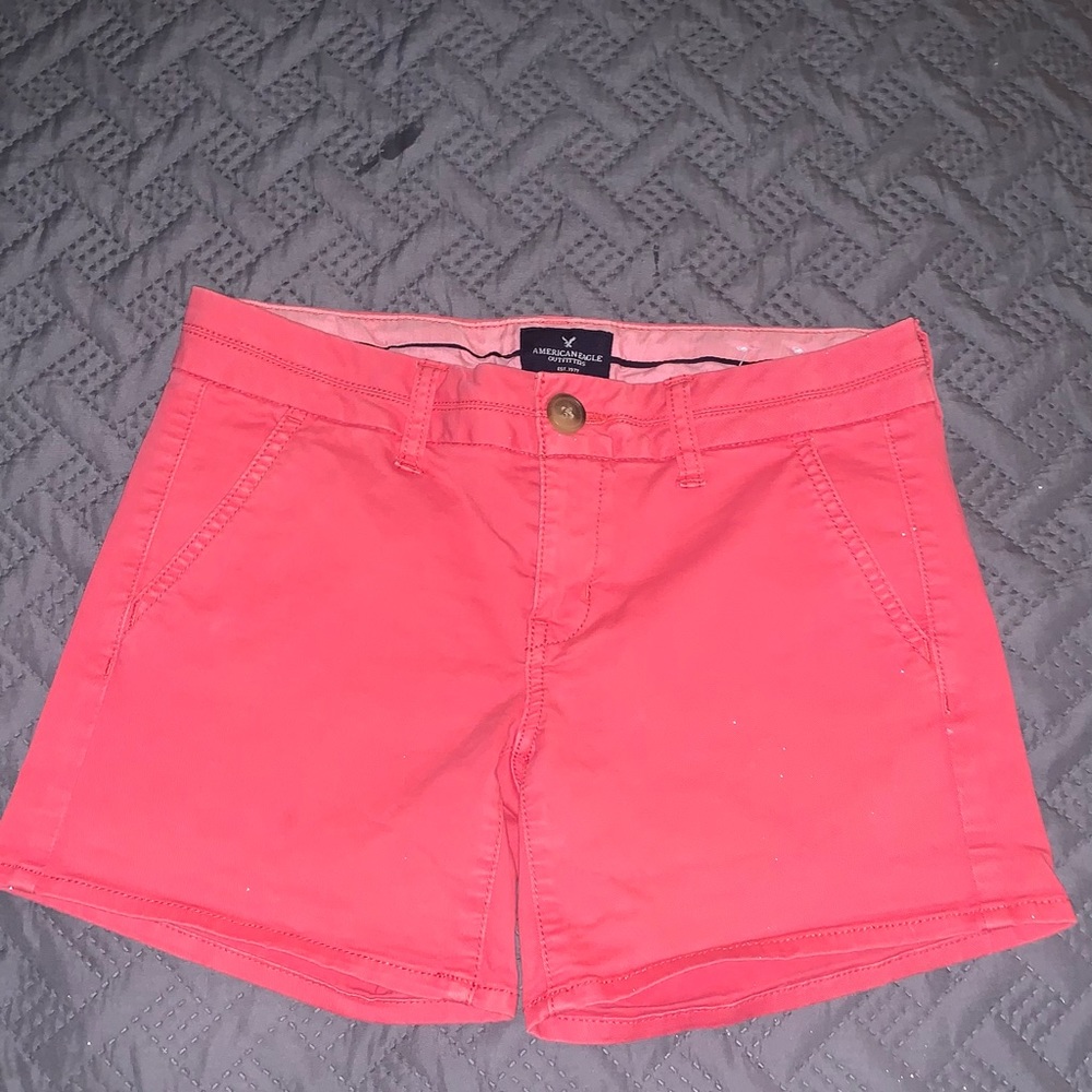 American eagle pink shirt